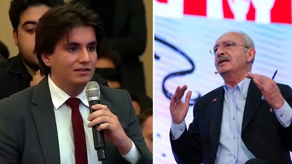 Kılıçdaroğlu'na bir gençten Sadullah Ergin sorusu: "Badem bıyığını kesti diye günahları affedildi mi?"