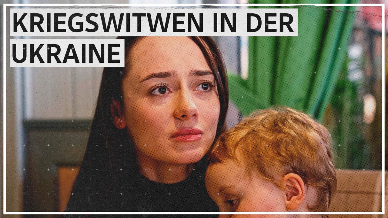 Kriegswitwen in der Ukraine: 'Die Zeit heilt die Wunden nicht'
