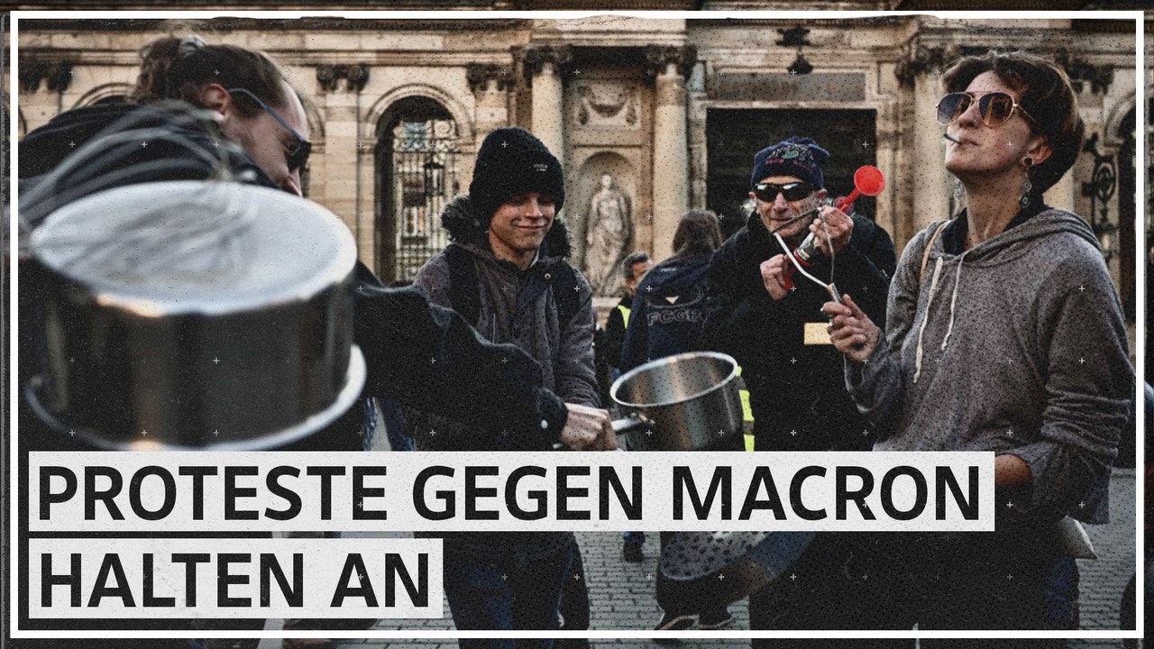 Frankreich: Macron kann Zorn über Rentenreform nicht besänftigen