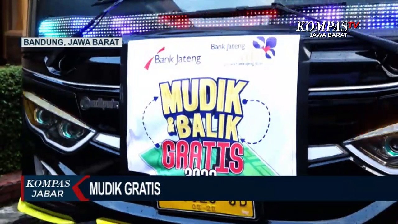 Kompak! Kang emil dan ganjar lepas mudik gratis