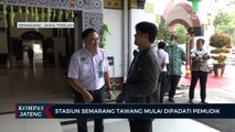 Stasiun Semarang Tawang Mulai Dipadati Pemudik