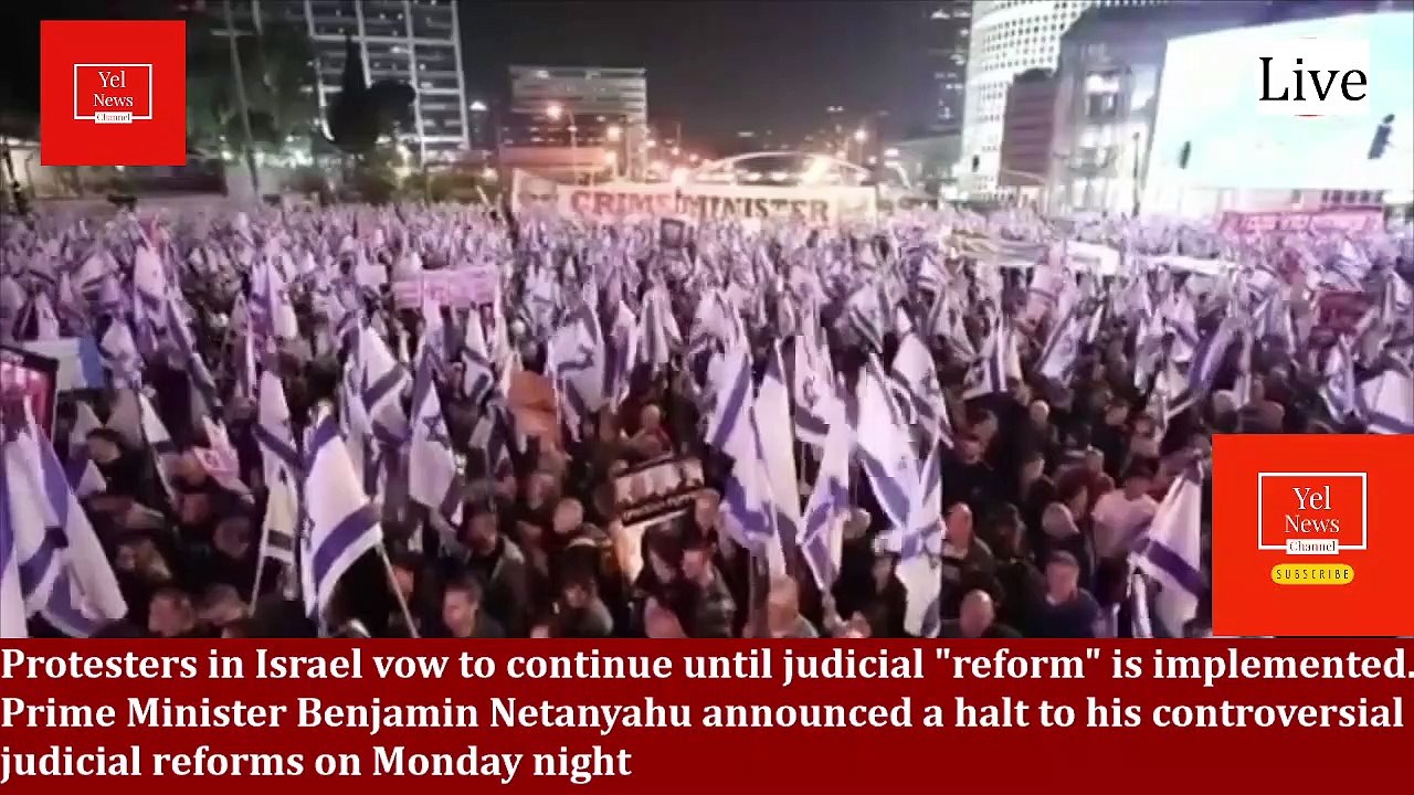 Benjamin Netanyahu halt Israel judicial reform | Isreal