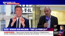 Vives tensions entre Maxime Switek et Laurent Berger sur BFMTV