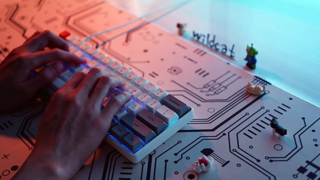 1 Hour Keyboard Typing Sounds ASMR (No talking, No music)