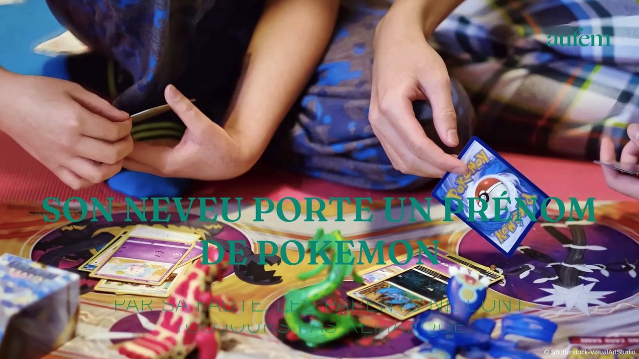 Son neveu porte un prénom de Pokémon par sa faute, et les parents ne l’ont toujours pas remarqué