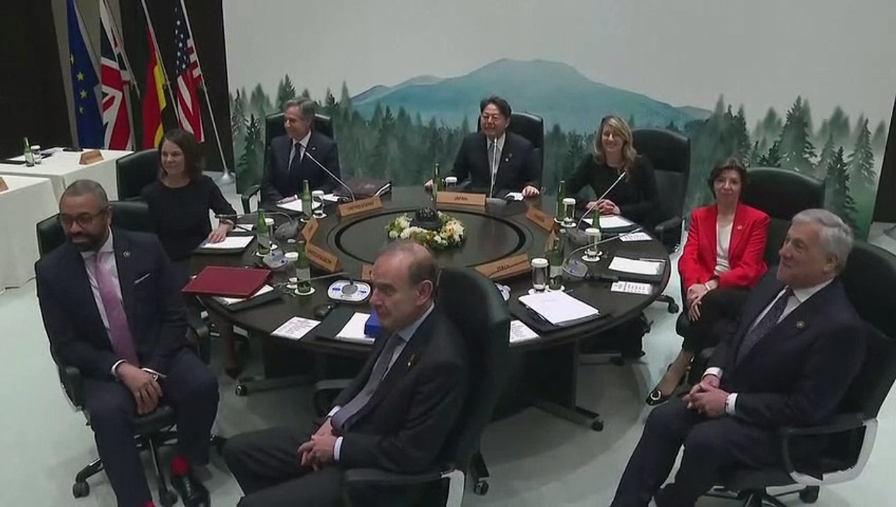 G7 droht Unterstützern von Russlands Ukraine-Krieg mit "hohem Preis"