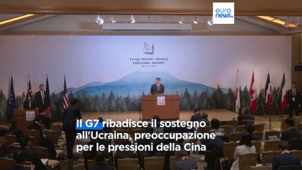 G7, miinistri degli esteri mettono in guardia Russia, Cina, Sudan