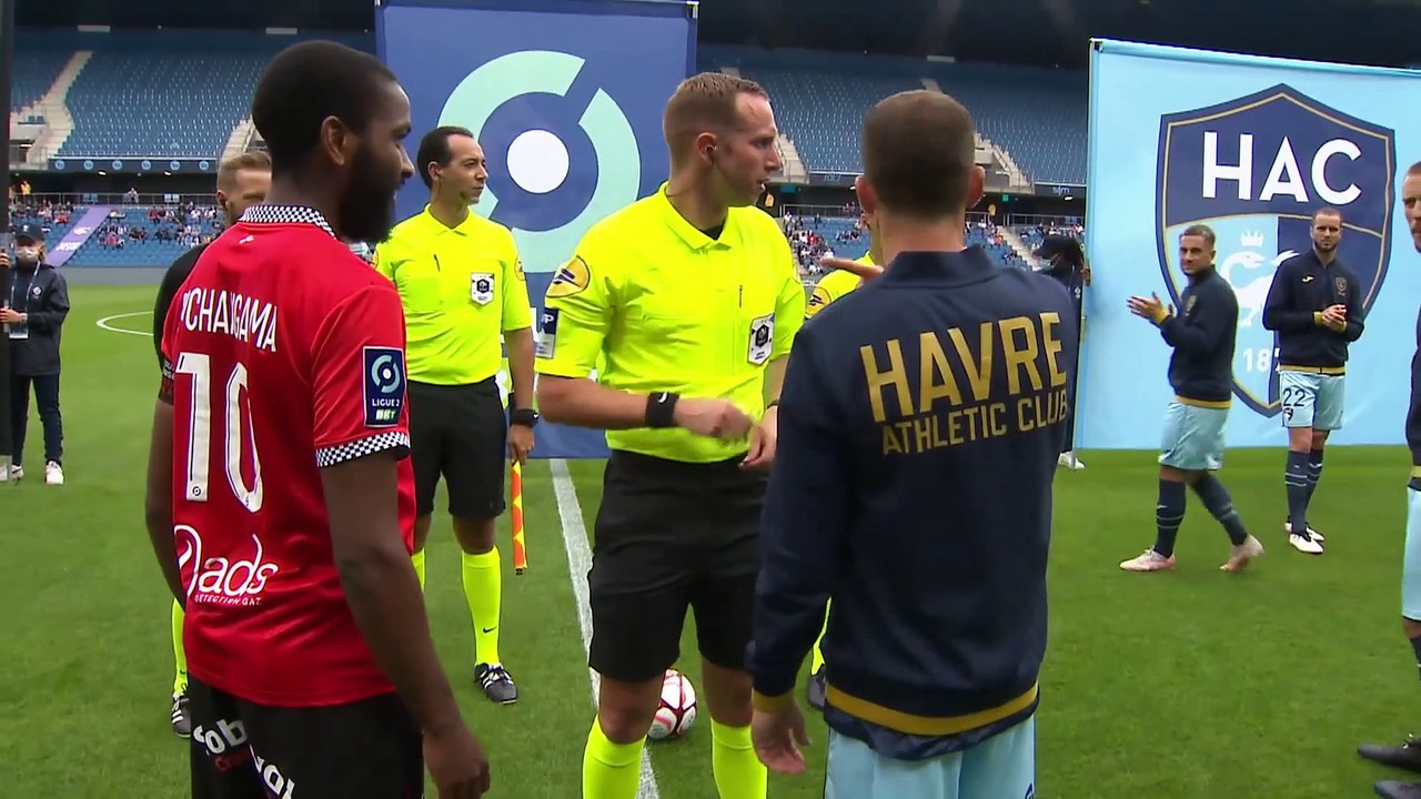 2021-2022 J1-HAVRE AC - EN AVANT GUINGAMP (0 - 0) - Résumé - (HAC - EAG)   2021-2022
