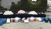 İstanbul'da uyuşturucu operasyonu: Bin 205 kilogram uyuşturucu ele geçirildi