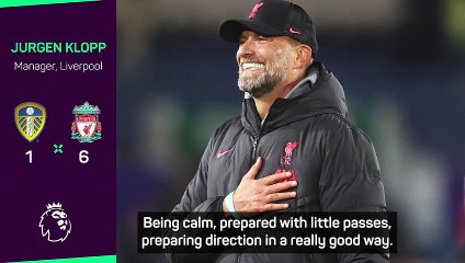 Klopp hails Leeds win as 'best performance of the season