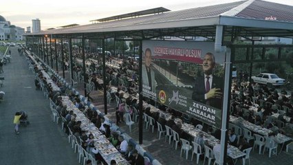 Adana Büyükşehir'den İmamoğlu İlçesinde İftar Programı