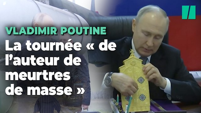 À Kherson, l’Ukraine accuse Vladimir Poutine de visiter la scène de ses « crimes »
