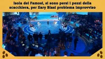 Isola dei Famosi, si sono persi i pezzi della scacchiera, per Ilary Blasi problema improvviso