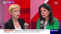 Face à face tendu entre Apolline de Malherbe et Clémentine Autain sur BFMTV