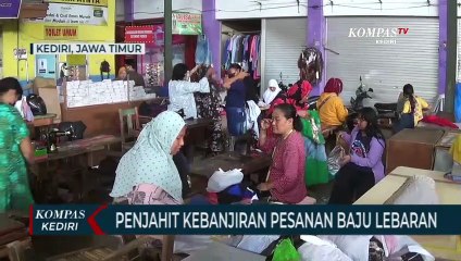 Penjahit Baju Lebaran Mulai Kebanjiran Pesanan