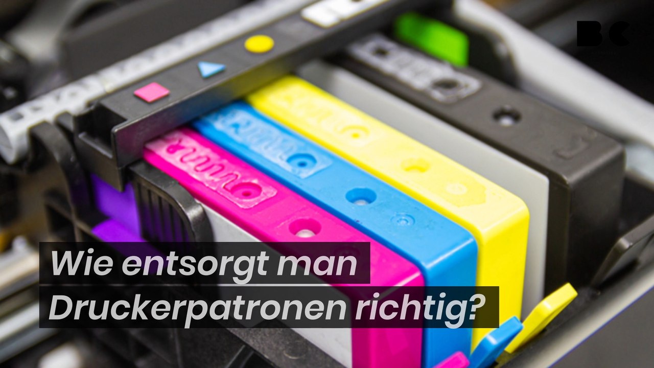 Wie entsorgt man Druckerpatronen richtig?