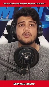 Virat Kohli UNFOLLoWED Sourav Ganguly? | Virat Kohli Vs Sourav Ganguly Controversy Cricket #shorts