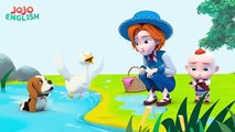 JoJo and the Little Ducks☆Nursery Rhymes & Kids Songs ♡ JoJo English Family Playroom