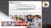 PBBM, muling inalok ng kasal si FL Liza Araneta-Marcos