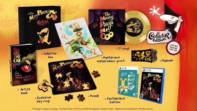 The Many Pieces of Mr. Coo - Physical Edition | PS5 & PS4 Games