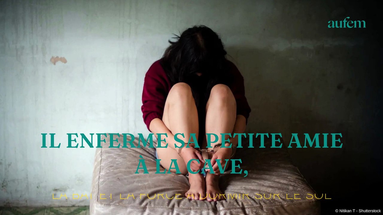 Il enferme sa petite amie à la cave, la bat et la force à dormir sur le sol