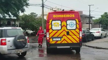 Adolescente fica ferido após se envolver em colisão de trânsito no São Cristóvão