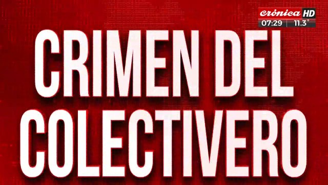 Crimen del colectivero: pericia clave a dos de los detenidos dio negativo