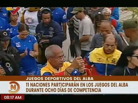 Fuego patrio de los Juegos del ALBA 2023 recorrió las calles del edo. La Guaira