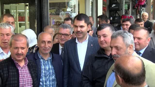 BAKAN KURUM KARTAL'DA SEÇİM ÇALIŞMALARINA DEVAM ETTİ