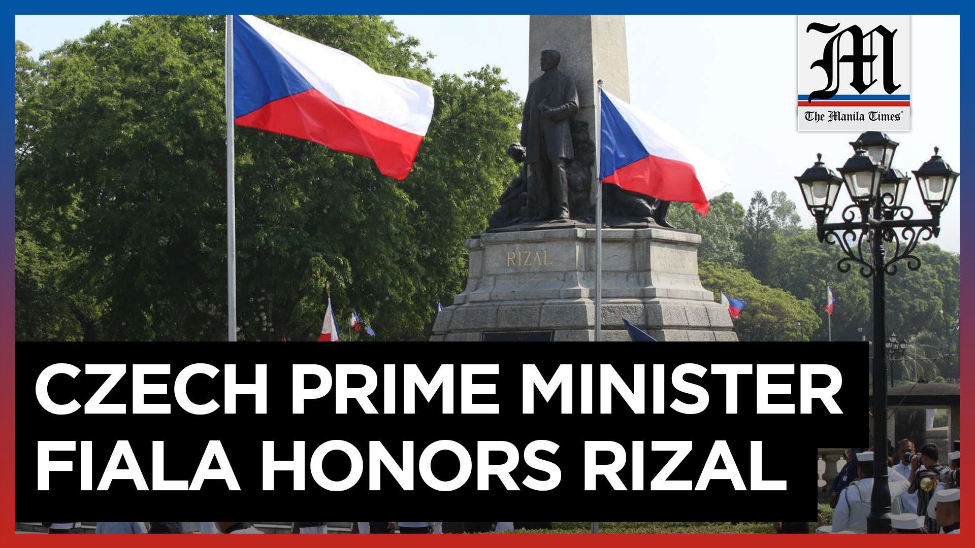 Czech Prime Minister Fiala honors Rizal