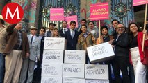 Taurinos protestan en Congreso de CdMx para anular iniciativa contra fiesta brava