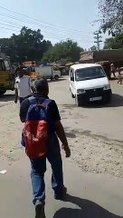 भिवाड़ी मोड और तावडू बैरियर पर भारी वाहनों का डायवर्जन शुरू