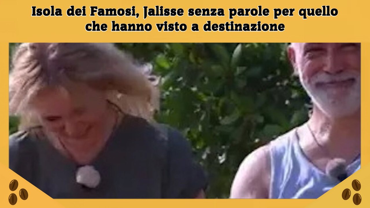 Isola dei Famosi, Jalisse senza parole per quello che hanno visto a destinazione