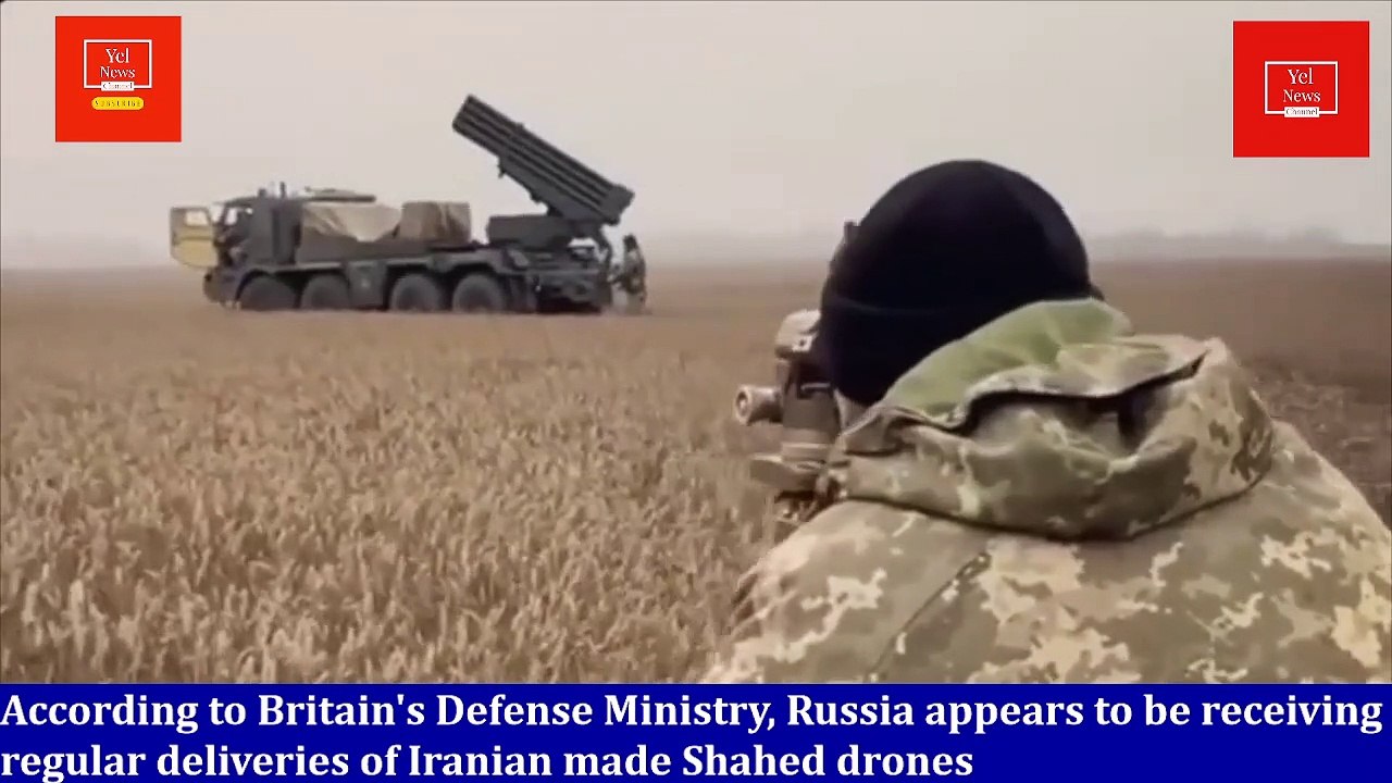 Russia receiving Iranian made shahed drones | ukraine war