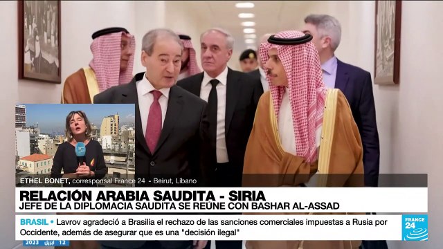 Informe desde Beirut: jefe de la diplomacia saudita se reunió con Bashar al-Assad