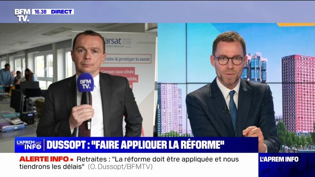 Olivier Dussopt: Nous tiendrons les délais pour mettre en œuvre la réforme des retraites