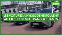 Les voitures à l'hydrogène roulent au circuit de Spa-Francorchamps