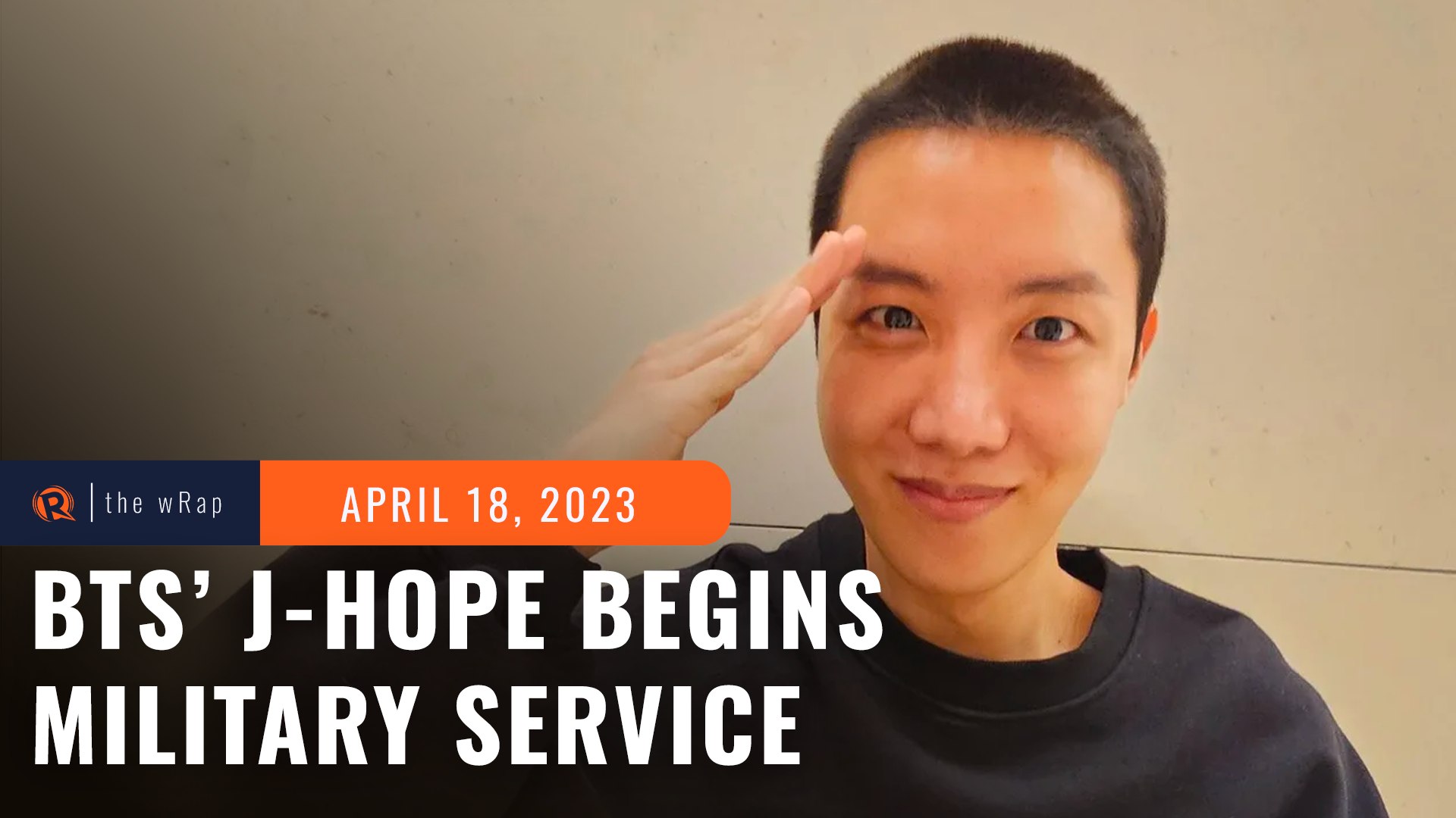 K-pop star BTS member J-Hope starts mandatory military service 