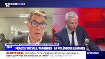 Pour Olivier Faure, les propos de Bruno Le Maire sur la fraude sociale vers le Maghreb font de certains bénéficiaires des 