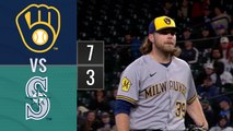 Resumen Cerverceros de Milwaukee vs Marineros de Seattle | MLB 17-04-2023