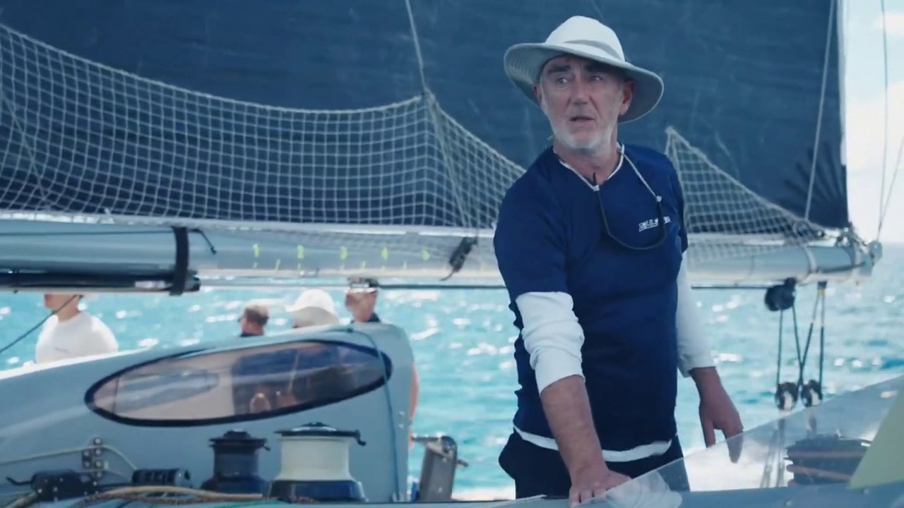 Les Voiles de St. Barth Richard Mille 2023 /  LOICK PEYRON SUR LE TRIMARAN ZOULOU