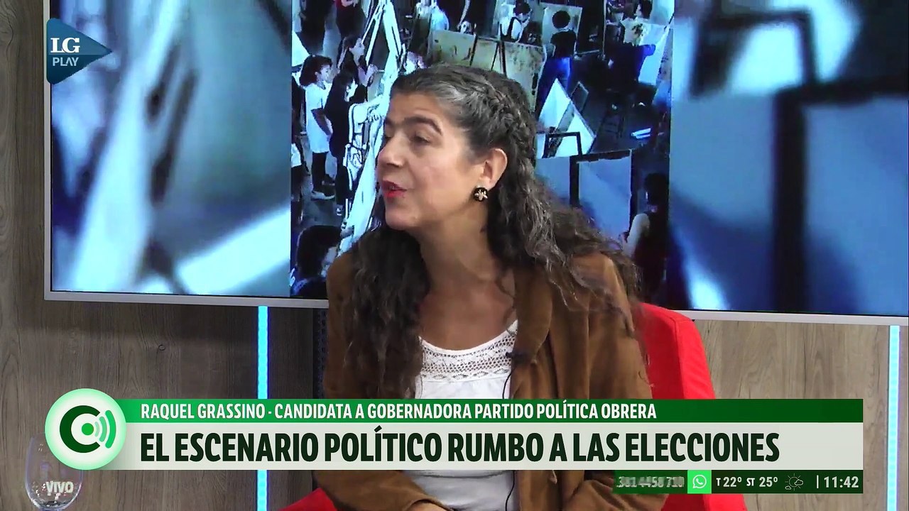 "La Universidad está sufriendo un vaciamiento": Grassino, candidata a gobernadora Política Obrera
