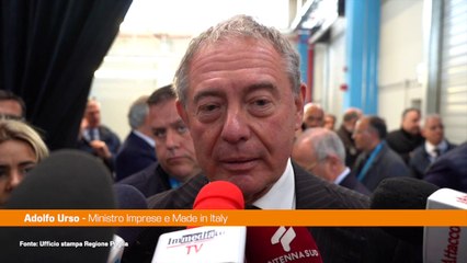 Nuovo stabilimento Iveco a Foggia, Urso "Si riprende a produrre"