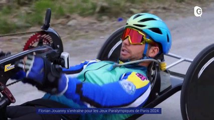 Reportage - Florian Jouanny s'entraîne pour les Jeux Paralympiques de Paris 2024