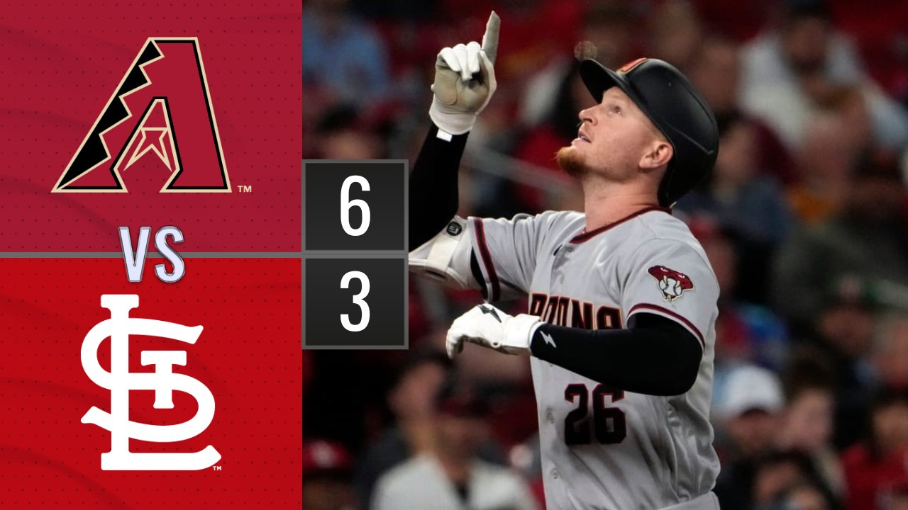 Resumen Cascabeles de Arizona vs Cardenales de San Luis | MLB 17-04-2023