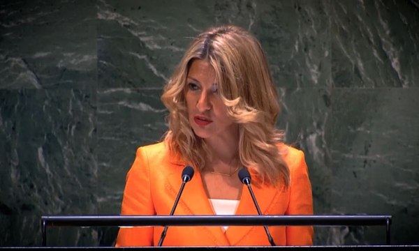 Yolanda Díaz pone en valor el papel de la economía social en el seno de la ONU: Es nuestro ahora y nuestro mañana