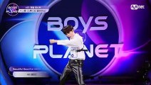 [BOYS PLANET-1회] K그룹 '성한빈' ♬Beautiful Beautiful - 온앤오프(ONF) @스타 레벨 테스트 - Mnet 230202 방송 [EN-JP]