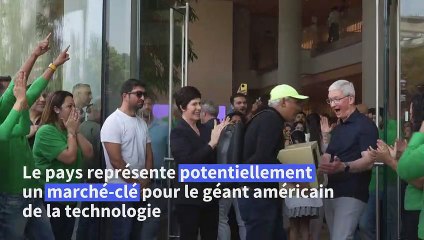 Apple ouvre son premier magasin en Inde