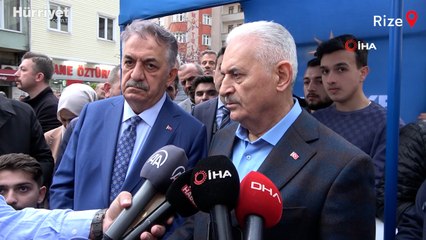 Binali Yıldırım: Bölge üzerinde hesabı, kitabı olanlar 20 senedir avucunu yaladı