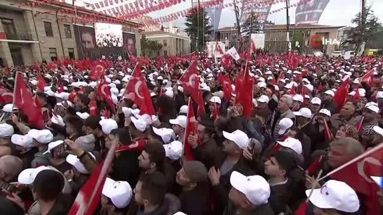 Cumhurbaşkanı Erdoğan: "Eskişehir'e bugünün rakamlarıyla toplam 67,2 milyar liralık kamu yatırımı yaptık"